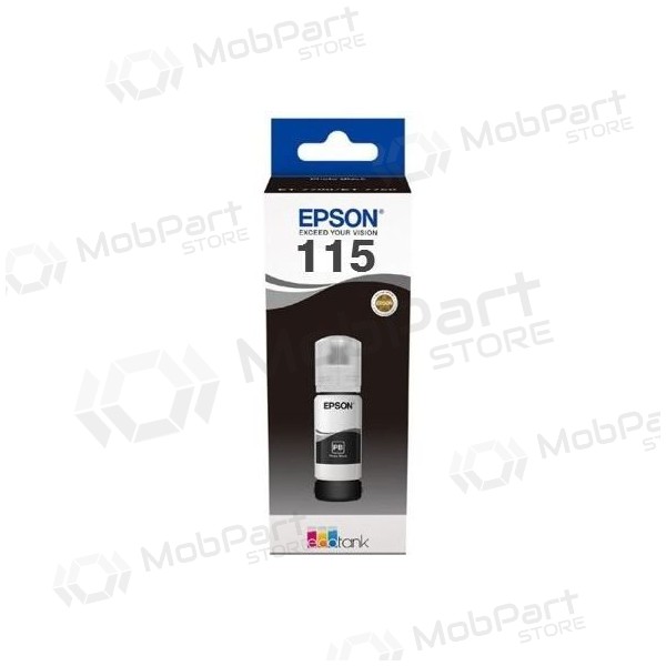 Epson 115 EcoTank (C13T07C14A) Tintenflasche, Schwarz