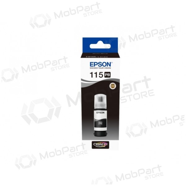 Epson 115 EcoTank (C13T07D14A) Tintenflasche, Fotoschwarz