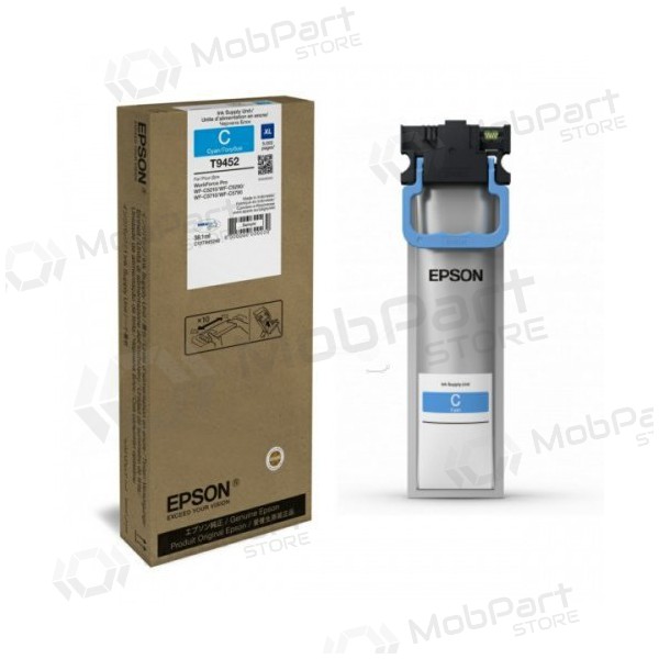 Epson XL (C13T945240), Cyan-Tintenpatrone für Tintenstrahldrucker, 5000 Seiten.