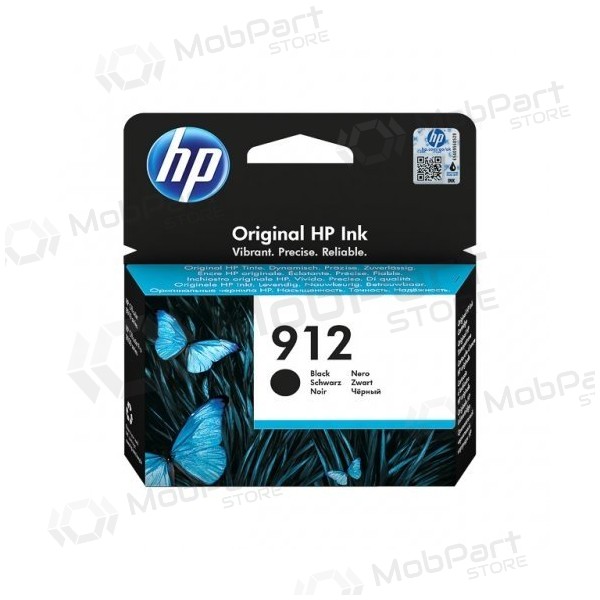 Hewlett-Packard 912 (3YL80AE), schwarze Patrone für Tintenstrahldrucker 1000 Seiten