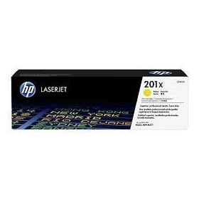 HP nr. 201X HC (CF402X), gelbe Patrone für Laserdrucker, 2300 Seiten