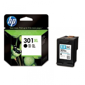 HP Nr. 301 XL (CH563EE), schwarze Patrone für Tintenstrahldrucker, 480 Seiten