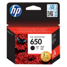 HP Nr. 650 (CZ101AE), schwarze Patrone für Tintenstrahldrucker