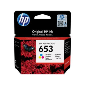HP Nr. 653 Patronenset (3YM74AE), Cyan, Magenta, Gelb Patrone