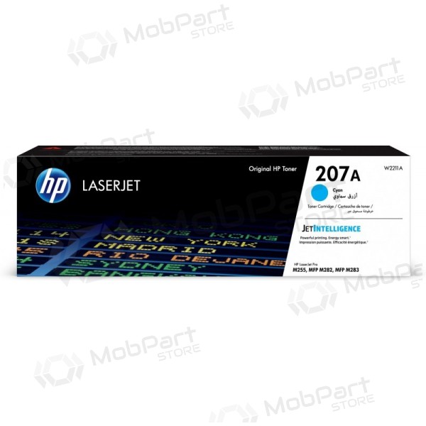 HP 207A (W2211A) Laserkartusche, Cyan