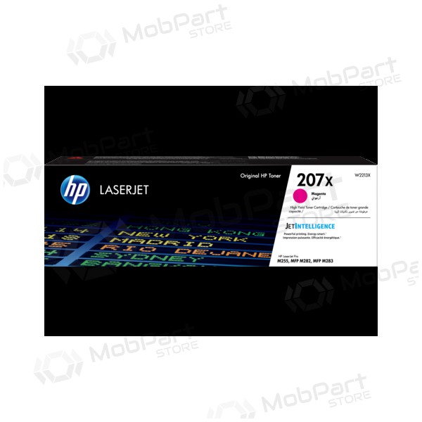 HP 207X W2213X, Magenta Tonerkartusche für Laserdrucker