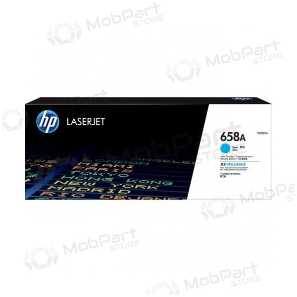 HP 658A (W2001A) Laserkartusche, Cyan
