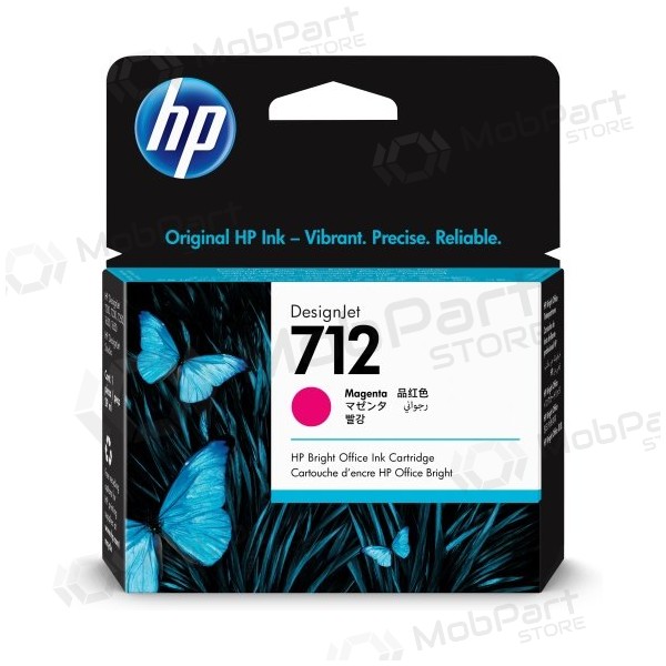 HP 712 (3ED68A) Tintenpatrone, Magenta (SPEC)
