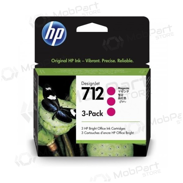 HP 712 (3ED78A) Tintenpatrone, Magenta (SPEC)