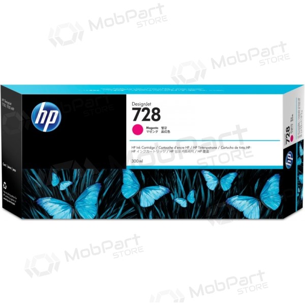 HP 728 (F9K16A) Tintenpatrone, Magenta (SPEC)