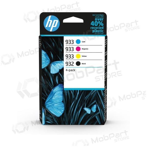 HP 932/933 4er-Pack (6ZC71AE) Tintenpatronen-Set, BK/C/M/Y