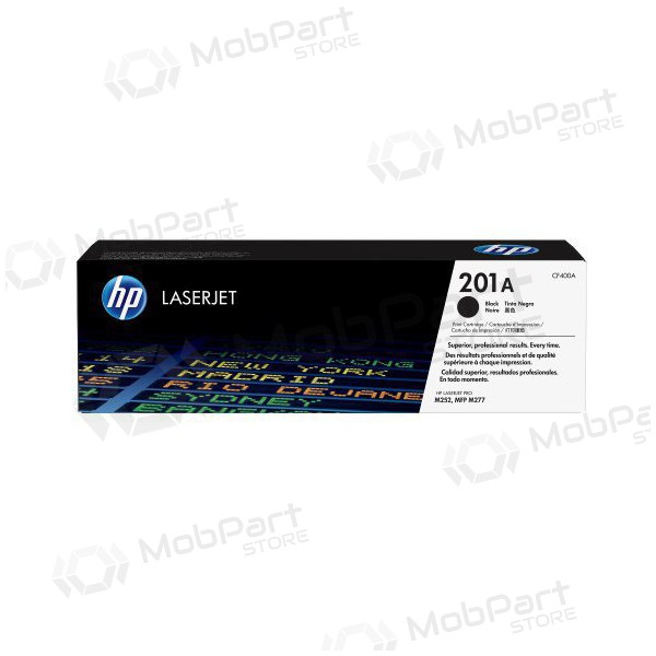 HP No.201A (CF400A), Schwarz Patrone für Laserdrucker, 1420 seiten.