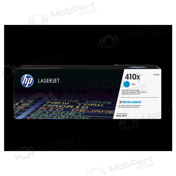 HP Nr. 410X HC (CF411X), Cyan-Kassette für Laserdrucker, 5000 Seiten