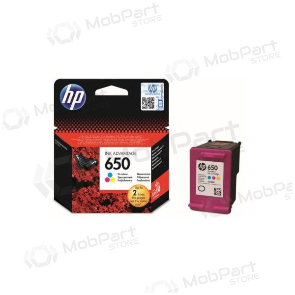 HP Nr. 650 (CZ102AE), dreifarbige Patrone für Tintenstrahldrucker