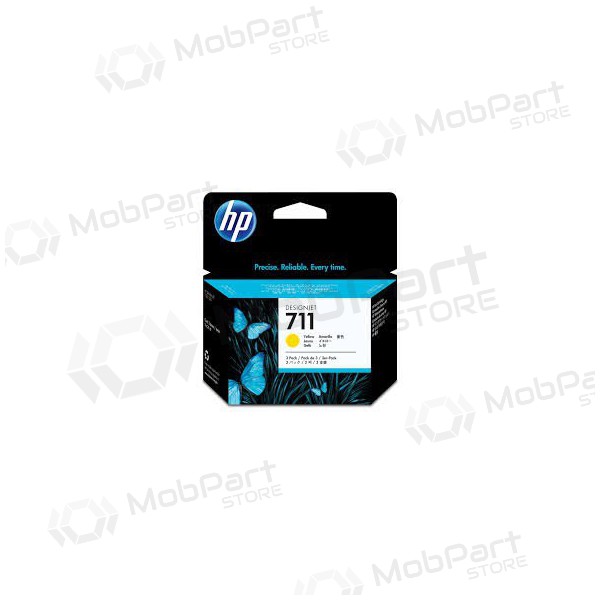 HP No.711 (CZ136A), Gelb Patrone für Tintenstrahldrucker
