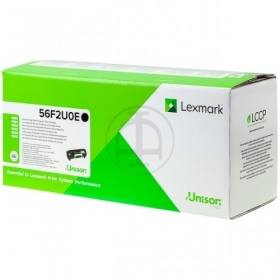 Lexmark 56F2U0E, schwarze Kassette für Laserdrucker, 25000 Seiten.