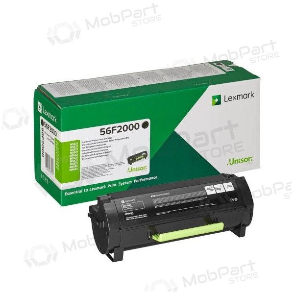 Lexmark 56F2000 Laserkartusche, Schwarz