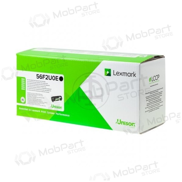 Lexmark 56F2U0E, schwarze Kassette für Laserdrucker, 25000 Seiten.