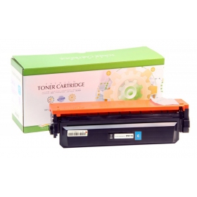 Nicht-originale Static Control HP (CF411X) / Canon CRG 046H, blaue Kassette für Laserdrucker, 5000 Seiten.