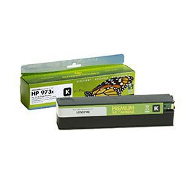 Nicht-original Static Control HP Nr. 973X (L0S07AE) Neue Chip, schwarze Patrone für Tintenstrahldrucker, 10000 Seiten