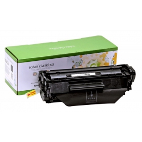 Kompatible Static Control Tonerkartusche, schwarz, für HP Q2612A/CRG103/303/703/FX-10 Laserdrucker, 2.000 Seiten