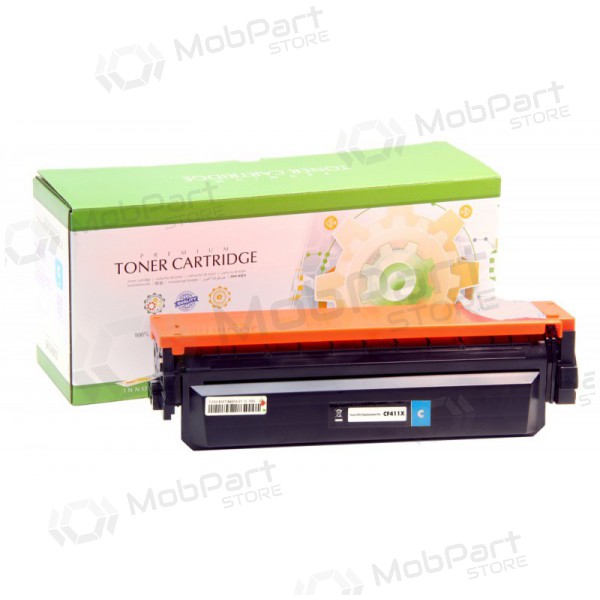 Kompatible Static Control blaue Tonerkartusche für HP (CF411X) / Canon CRG 046H Laserdrucker, 5000 Seiten.