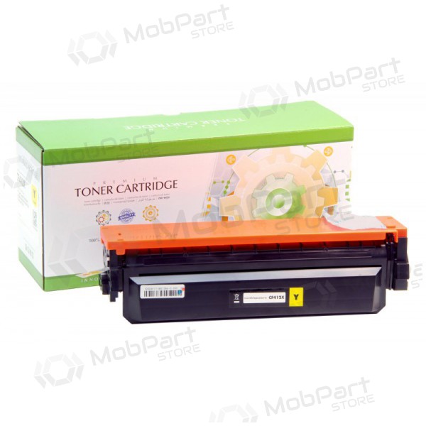 Kompatible Static Control HP (CF412X) / Canon CRG 046H, gelbe Tonerkartusche für Laserdrucker, 5000 Seiten.