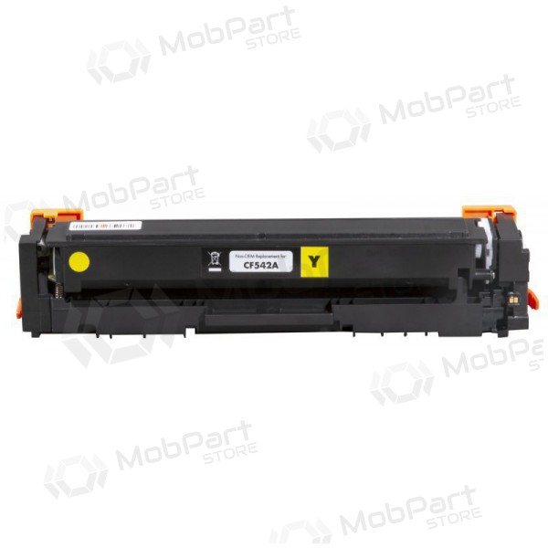 Kompatible Static Control Tonerpatrone für HP No.203A (CF542A) mit neuem Chip, gelb, für Laserdrucker, 1.400 Seiten.