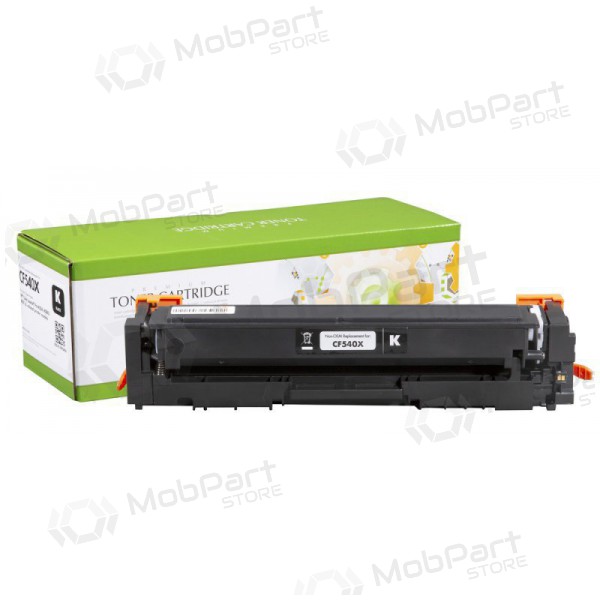 Kompatible schwarze Tonerkartusche mit neuem Static Control Chip für HP Nr. 203X (CF540X) / Canon CRG-054HK, 3200 Seiten.