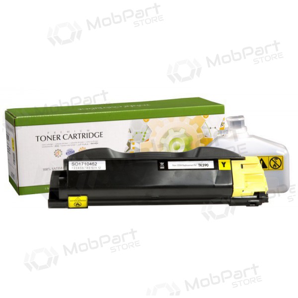 Neoriginal Static Control Kyocera TK-590Y, Gelb Patrone für Laserdrucker, 5000 seiten.