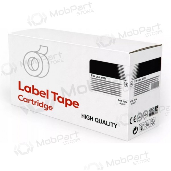 Other Brand Etikettenband Schwarz auf Gelb 62 mm, kompatibel mit Brother DK-22606 (DK22606)
