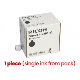 Ricoh Priport HQ-40 (817225) Tintenpatrone, Schwarz (1 Stk.)