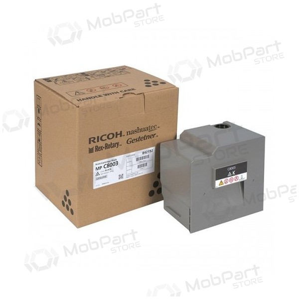 Ricoh MP C8003 (842192) Laserkartusche, Schwarz (SPEC)