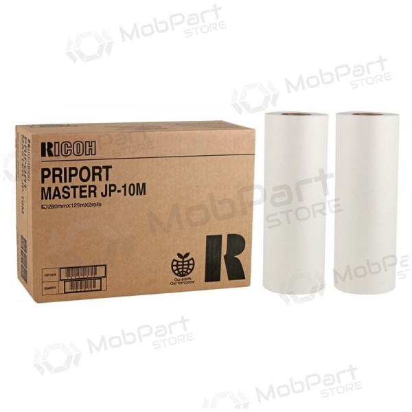 Ricoh Priport Master JP-10M (893027) (2 ROLLEN/Packung) 280x125mm Digital Duplicator Zubehör