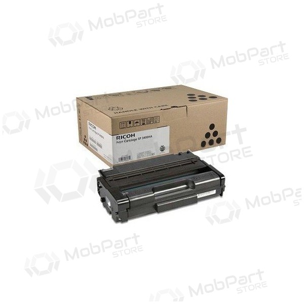 Ricoh Type SP 3400 LC (407647) (406523), schwarze Kassette für Laserdrucker, 2500 Seiten
