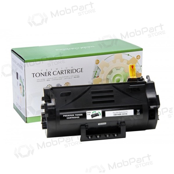 Static Control Laserkartusche schwarz, kompatibel mit Lexmark 522X (52D2X00)