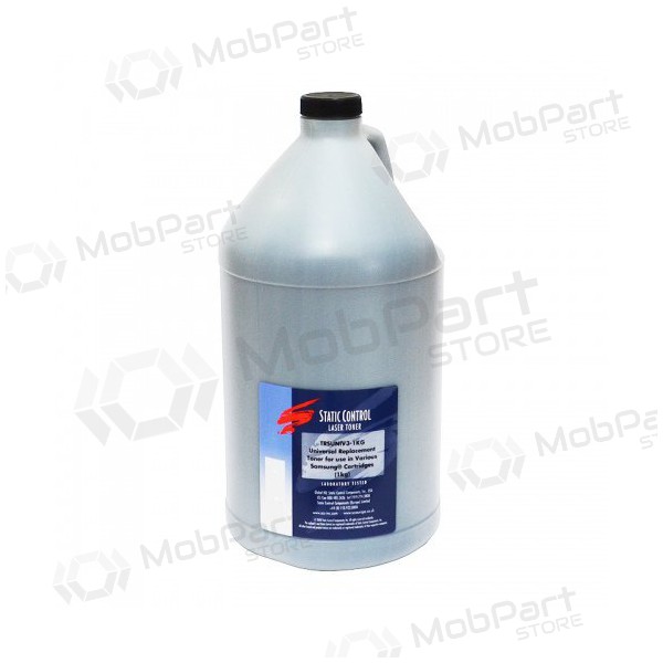 Static Control Tonerpulver Samsung universal/XEROX Schwarz, 1kg.