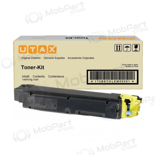 Triumph Adler Kit PK-5011Y/ Utax PK5011Y (1T02NRAUT0/ 1T02NRATA0), Gelb Patrone für Laserdrucker